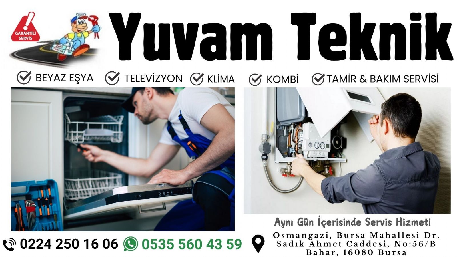 Bursa Beyaz Eşya Servisim